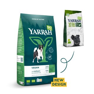 Yarrah BIO Hundetrockennahrung Vegan 10kg