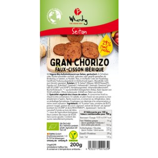 Topas Wheaty Bio Gran Chorizo* 200g