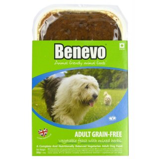 Benevo Adult Grain Free Vegetable Feast - Nassnahrung für Hunde 395g 