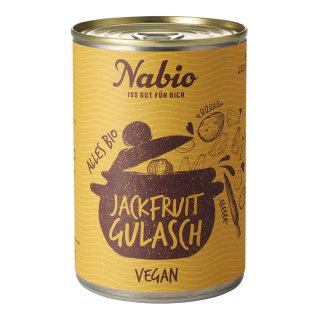 Nabio Bio Veganes Jackfruit Gulasch 400g