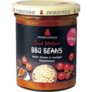 Zwergenwiese Soul Kitchen Bio BBQ Beans, 370ml