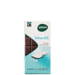 Naturata Bio Kokosmilch Schokoladenkuvertüre 100g