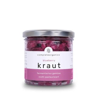 Completeorganics Blueberry Kraut  fermentiertes Gemüse 210g